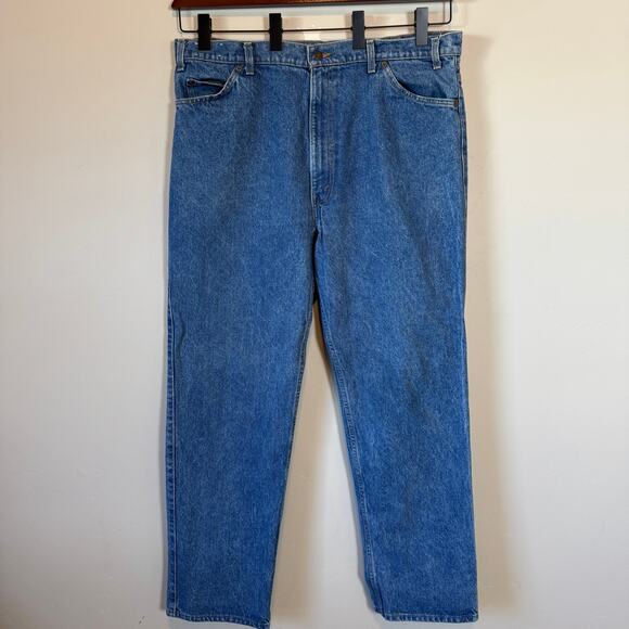 Vtg 80s 90s Levi's 549 Relaxed Fit Jeans W42 L32 Acid Wash Stone Wash USA Made - Picture 2 of 12